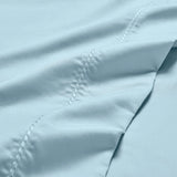 600 Thread Count Cotton Blend Bed Sheet Set - Imperia Embroidered Hem