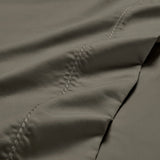 600 Thread Count Cotton Blend Bed Sheet Set - Imperia Embroidered Hem