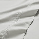 600 Thread Count Cotton Blend Bed Sheet Set - Imperia Embroidered Hem