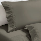 600 Thread Count Cotton Blend Pillowcases, Imperia Embroidered Hem, Set of 2