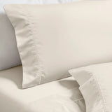 600 Thread Count Cotton Blend Pillowcases, Imperia Embroidered Hem, Set of 2