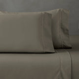 600 Thread Count Cotton Blend Pillowcases, Imperia Embroidered Hem, Set of 2