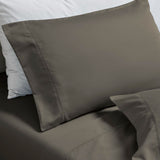 600 Thread Count Cotton Blend Pillowcases, Pandora Embroidered Hem, Set of 2