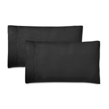 600 Thread Count Cotton Blend Pillowcases, Pandora Embroidered Hem, Set of 2