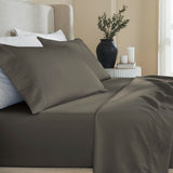 600 Thread Count Cotton Blend Deep Pocket Bed Sheet Set, Pandora Embroidered Hem