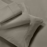 600 Thread Count Cotton Blend Bed Sheet Set Solid Deep Pocket