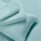 600 Thread Count Cotton Blend Bed Sheet Set Solid Deep Pocket