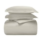 Cotton Blend 600 Thread Count Solid Duvet Cover Set