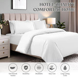 Cotton Blend 600 Thread Count Solid Duvet Cover Set