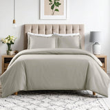Cotton Blend 600 Thread Count Solid Duvet Cover Set