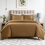 Cotton Blend 600 Thread Count Solid Duvet Cover Set