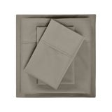600 Thread Count Cotton Blend Bed Sheet Set Solid Deep Pocket