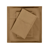 600 Thread Count Cotton Blend Bed Sheet Set Solid Deep Pocket