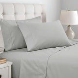 Cotton Blend 600 Thread Count Solid Pillowcase Set of 2