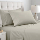 Cotton Blend 600 Thread Count Solid Pillowcase Set of 2