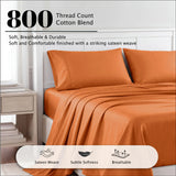 800 Thread Count Cotton Sheet Set Deep Pocket