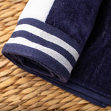 Cabana Stripe Oversized Cotton Beach Towel Sets