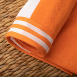 Cabana Stripe Oversized Cotton Beach Towel Sets