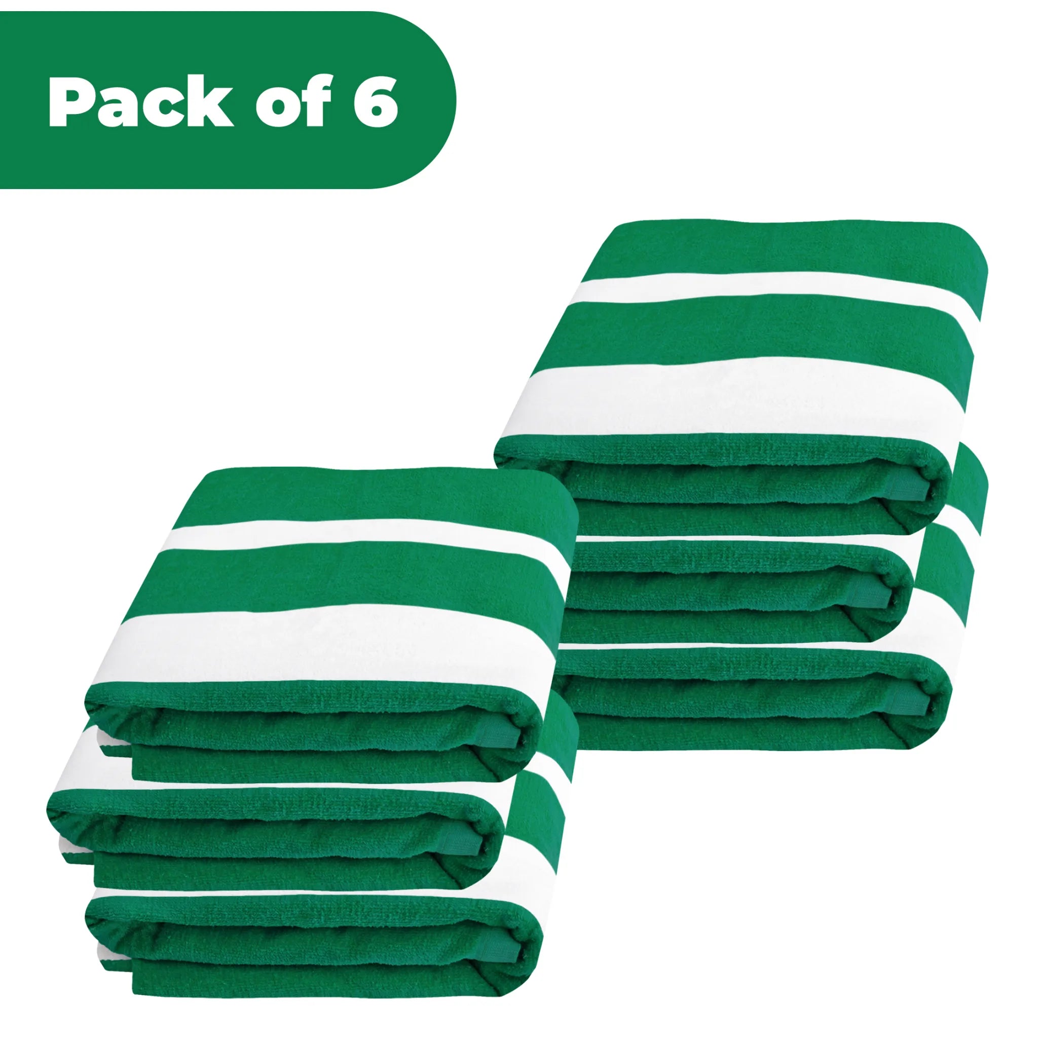 Superior Cabana Striped Cotton Chaise Lounge Chair Cover Set