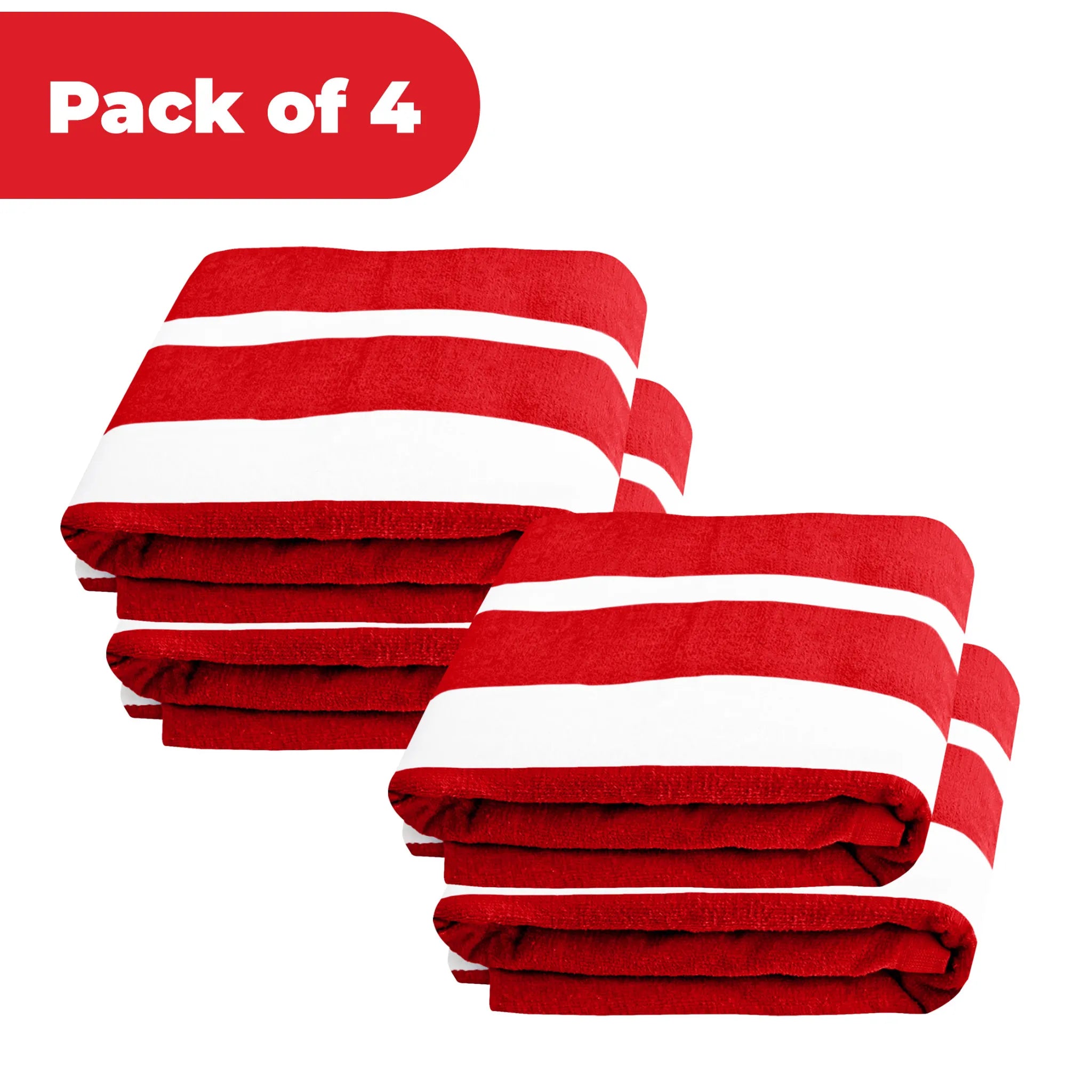 Superior Cabana Striped Cotton Chaise Lounge Chair Cover Set
