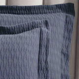 Lightweight Cotton Matelassé Bedspread Set Calvert Diamond Lattice Jacquard (3-Piece)