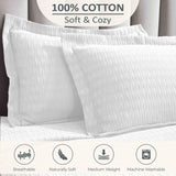 Lightweight Cotton Matelassé Bedspread Set Calvert Diamond Lattice Jacquard (3-Piece)