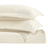 Lightweight Cotton Matelassé Bedspread Set Calvert Diamond Lattice Jacquard (3-Piece)