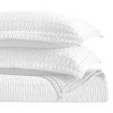 Lightweight Cotton Matelassé Bedspread Set Calvert Diamond Lattice Jacquard (3-Piece)