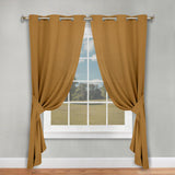 Classic Modern Solid Room Darkening Blackout Curtain Panels, Set of 2 - Blackout Curtains by Superior