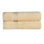 Heritage Egyptian Cotton Plush Absorbent Luxury Bath Towel Set of 2 - Bath Towel by Superior