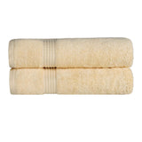 Heritage Egyptian Cotton Plush Absorbent Luxury Bath Towel Set of 2 - Bath Towel by Superior