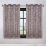 Leaves Room Darkening Grommet Blackout Curtain Panels, Set of 2 - Blackout Curtains by Superior