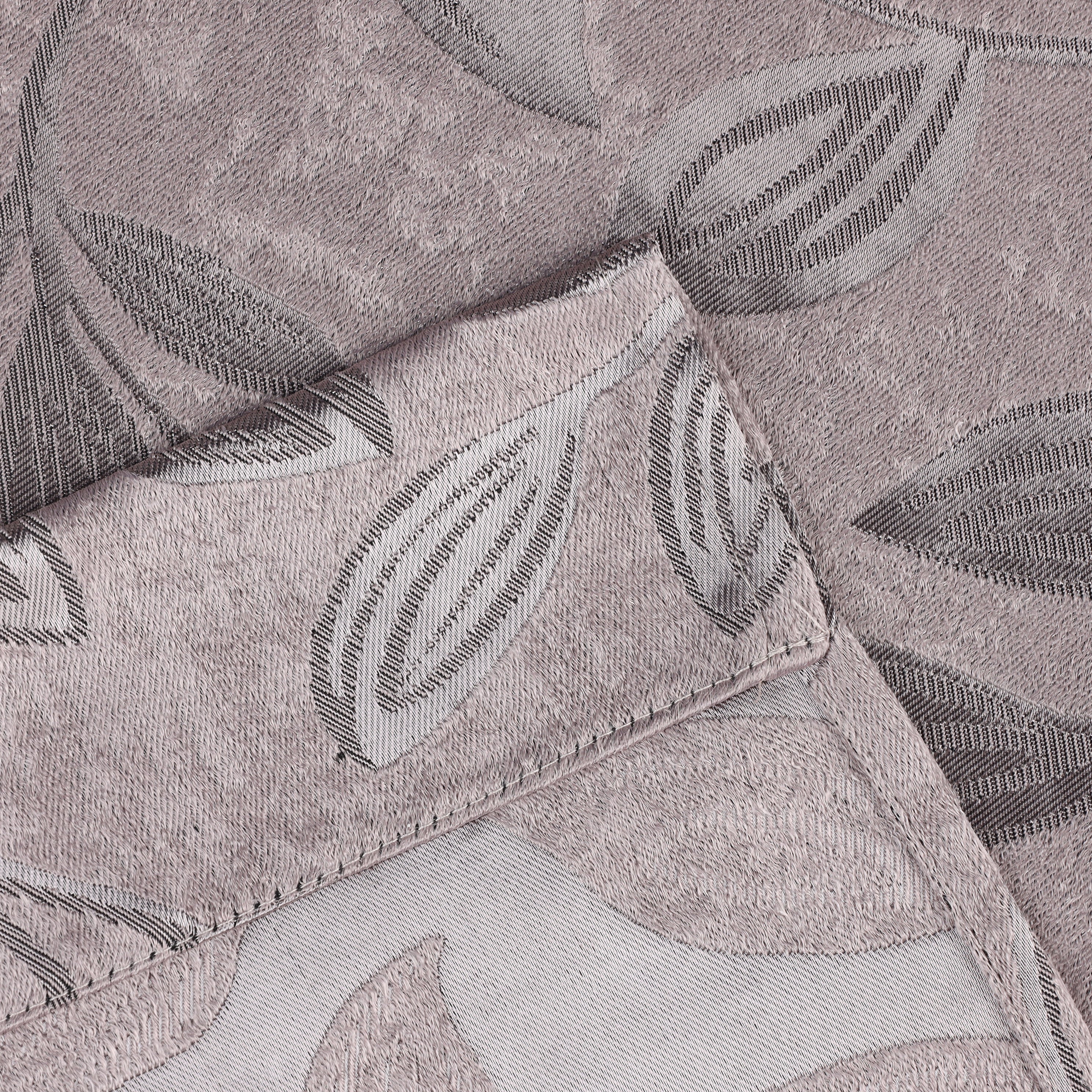 Leaves Room Darkening Washable Blackout Curtain Panels, Set of 2 - Blackout Curtains by Superior