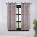 Leaves Room Darkening Grommet Blackout Curtain Panels, Set of 2 - Blackout Curtains by Superior