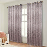 Leaves Room Darkening Grommet Blackout Curtain Panels, Set of 2 - Blackout Curtains by Superior
