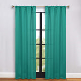 Solid Room Darkening Rod Pocket Blackout Curtain Panels, Set of 2 - Blackout Curtains by Superior