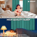 Solid Machine Washable Room Darkening Blackout Curtains, Set of 2 - Blackout Curtains by Superior