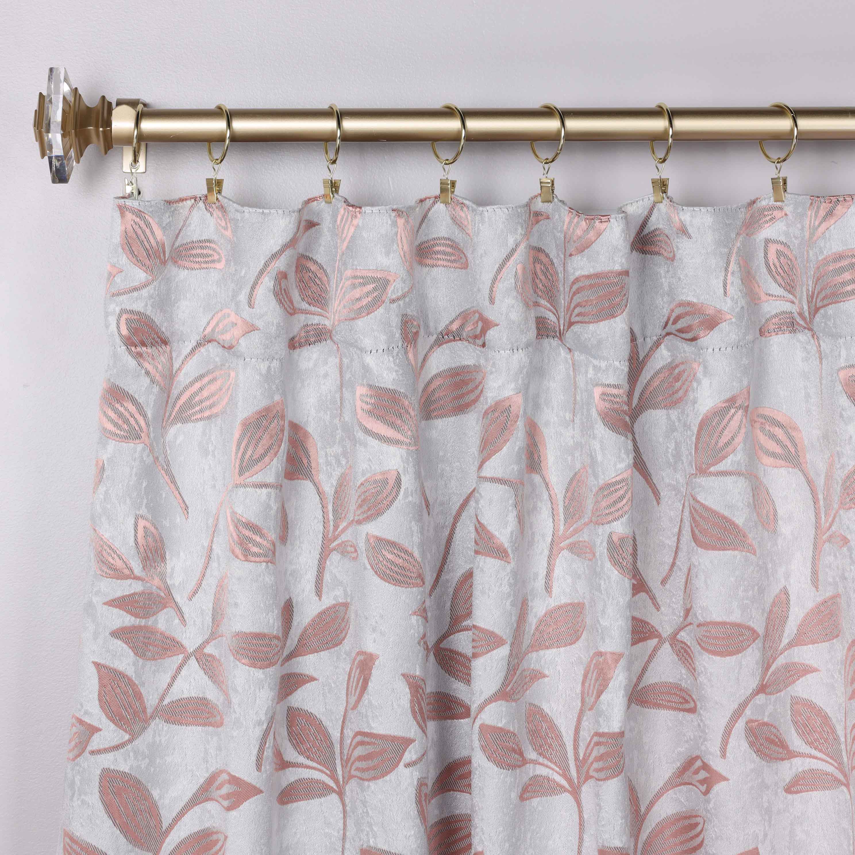 Leaves Room Darkening Back Tabs Blackout Curtain Panels, Set of 2 - Blackout Curtains by Superior