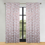 Leaves Room Darkening Back Tabs Blackout Curtain Panels, Set of 2 - Blackout Curtains by Superior