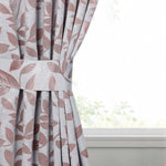 Leaves Room Darkening Washable Blackout Curtain Panels, Set of 2 - Blackout Curtains by Superior