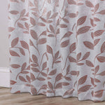Leaves Room Darkening Washable Blackout Curtain Panels, Set of 2 - Blackout Curtains by Superior