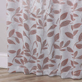 Leaves Room Darkening Washable Blackout Curtain Panels, Set of 2 - Blackout Curtains by Superior