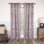 Leaves Machine Washable Room Darkening Blackout Curtains, Set of 2 - Blackout Curtains by Superior
