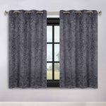 Leaves Room Darkening Grommet Blackout Curtain Panels, Set of 2 - Blackout Curtains by Superior