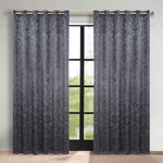 Leaves Room Darkening Grommet Blackout Curtain Panels, Set of 2 - Blackout Curtains by Superior