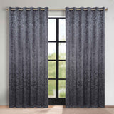 Leaves Room Darkening Grommet Blackout Curtain Panels, Set of 2 - Blackout Curtains by Superior