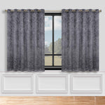 Leaves Room Darkening Grommet Blackout Curtain Panels, Set of 2 - Blackout Curtains by Superior