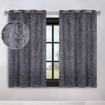 Leaves Room Darkening Grommet Blackout Curtain Panels, Set of 2 - Blackout Curtains by Superior