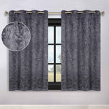 Leaves Room Darkening Grommet Blackout Curtain Panels, Set of 2 - Blackout Curtains by Superior