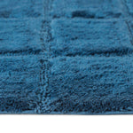 2 Piece Cotton Checkered Solid Non Slip Bath Rug Set - Bath Rugs by Superior